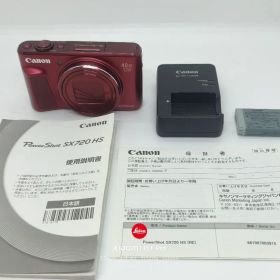 【美品】Canon キャノン Power Shot SX720 HS レッド