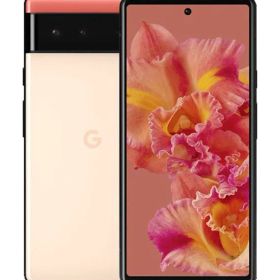 【中古】【安心保証】 Google Pixel 6[256GB] SIMフリー カインダコーラル