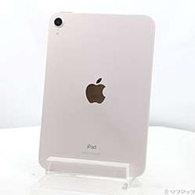 〔中古品〕 iPad mini 第6世代 64GB ピンク MLWL3J／A Wi-Fi ［8.3インチ液晶／A15-Bionic］〔中古品〕 iPad mini 第6世代 64GB ピンク MLWL3J／A Wi-Fi ［8.3インチ液晶／A15-Bionic］