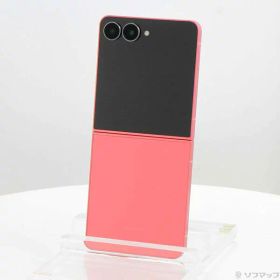 【中古】SAMSUNG(サムスン) Galaxy Z Flip7 256GB コーラルレッド SM-F766QZRASJP SIMフリー 【269-ud】