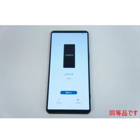 SONY(ソニー) [中古A](SoftBank版SIMフリー)Xperia1 VI A401SO ブラック ネットワーク利用制限● ※側面,背面に光の加減で見える程度の傷あり