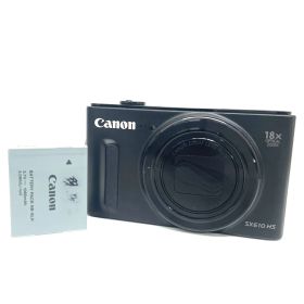 Canon/キャノン PowerShot SX610 HS PC2191 ブラック 黒 コンパクトデジタルカメラ 通電/撮影確認済み 詳細動作未確認 現状品 ジャンク