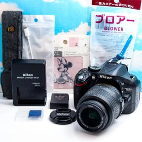 ニコン Nikon D5200⭐️スマホに転送⭐️すぐ撮影OK❗⭐️必須付属品付