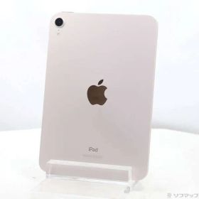 ソフマップ 〔中古品〕 iPad mini 第6世代 64GB ピンク MLWL3J／A Wi-Fi【349】