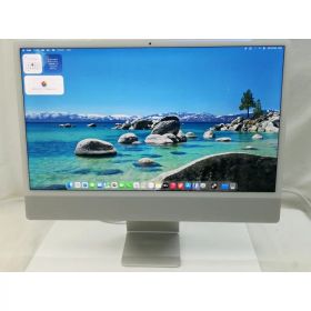 【中古】Apple iMac 24インチ 4.5K Retinaディスプレイ M1(CPU:8C/GPU:8C) 8GB/256GB シルバー MGPC3J/A (M1・2021)【神戸】保証期間1ヶ月【ランクB】