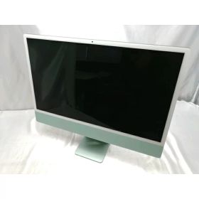 【中古】Apple iMac 24インチ 4.5K Retinaディスプレイ M1(CPU:8C/GPU:8C) 8GB/256GB グリーン MGPH3J/A (M1・2021)【ECセンター】保証期間1ヶ月【ランクB】