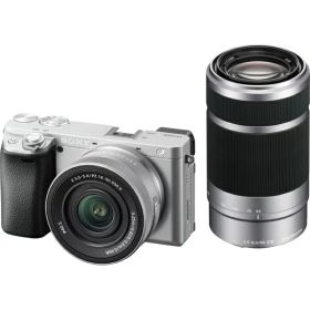 SONY｜ソニー α6400 ミラーレス一眼カメラ シルバー ILCE-6400X SQ [ズームレンズ+ズームレンズ]