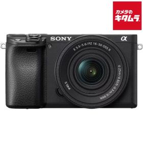 ソニー α6400 パワーズームレンズキット ブラック [ILCE-6400K B] SONY ミラーレス一眼カメラ APS-C 《納期約1－2週間》