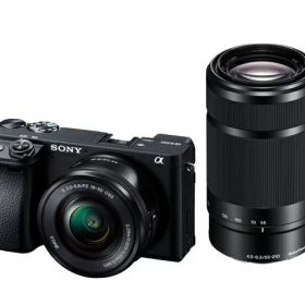 SONY α6400 ILCE-6400Y (B) ダブルズームレンズキット ブラック ミラーレス一眼カメラ ソニー