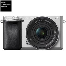 [新品]SONY ソニー ミラーレス一眼カメラ α6400 パワーズームレンズキット （ILCE-6400K S） シルバー