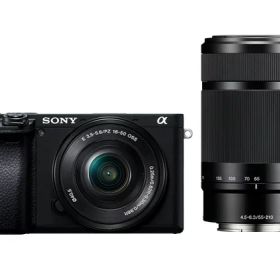 SONY デジタル一眼カメラ α6400 ダブルズームレンズキット ILCE-6400Y(B) 新品