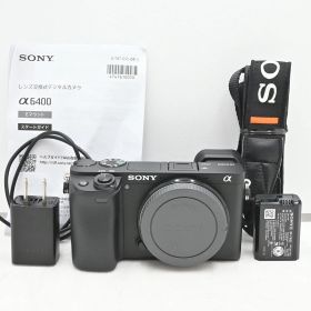 【中古】SONY(ソニー) APS-C ミラーレス一眼カメラ α6400 ボディブラック ILCE-6400 B