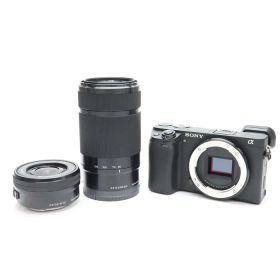 【中古品】《並品》SONY α6400 ダブルズームレンズキット ILCE-6400Y[デジタルカメラ]