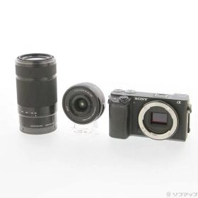 【中古】SONY(ソニー) α6400 ILCE-6400Y ダブルズームレンズキット ブラック 【276-ud】