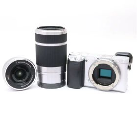 【中古品】《美品》SONY α6400 ダブルズームレンズキット ILCE-6400Y【1群・2群・3-5群レンズ交換修理/各部点検済】[デジタルカメラ]