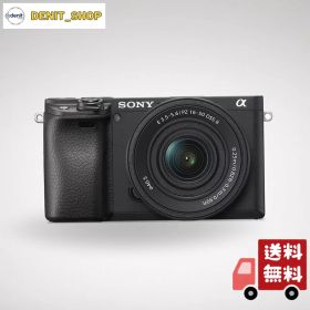 SONY(ソニー) ミラーレス一眼カメラ α6400 パワーズームレンズキット(同梱レンズ:SELP16502) ブラック ILCE-6400K BQ レンズ交換式 APS-C 6400K Black
