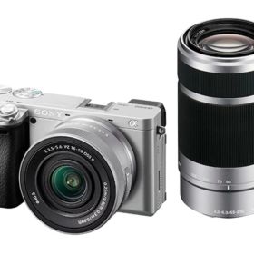 【新品/取寄品/代引不可】SONY α6400 ILCE-6400X ダブルズームレンズキット シルバー ソニー 小型・軽量 ミラーレス一眼カメラ