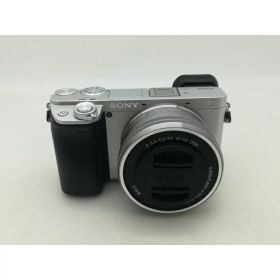 【中古】SONY α6400 ダブルズームレンズキット ILCE-6400Y シルバー【大須】保証期間1ヶ月【ランクB】