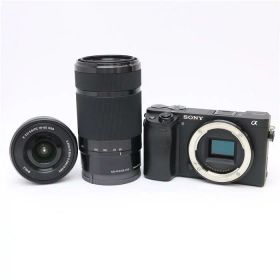 【中古品】《並品》SONY α6400 ダブルズームレンズキット ILCE-6400Y[デジタルカメラ]
