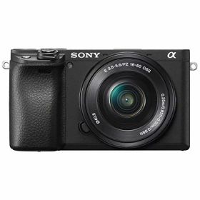 【中古】【非常に良い】SONY(ソニー) APS-C ミラーレス一眼カメラ α6400 パワーズームレンズキット(同梱レンズ:SELP1650) ブラック ILCE-6400L B
