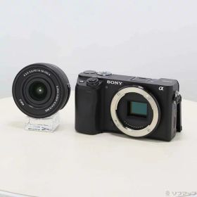 【中古】SONY(ソニー) α6400 パワーズームレンズキット ブラック ILCE-6400K B 【262-ud】