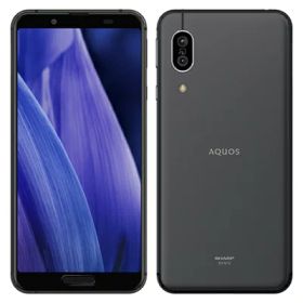 Y!mobile AQUOS sense3 SH-M12-y ブラック SHARP 当社6ヶ月保証 未使用 イオシス
