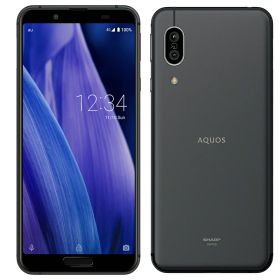 【中古】Cランク【傷や汚れあり】 SIMフリー SHV45 SHARP AQUOS sense3 ブラック 本体のみ 利用制限〇(白ロム) 送料無料