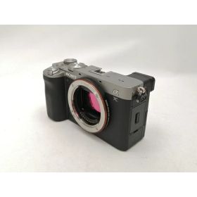【中古】SONY α7C ボディ ILCE-7C シルバー【新宿2】保証期間1ヶ月【ランクB】