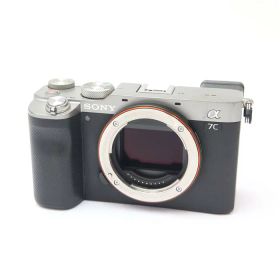 【中古品】 《並品》 SONY α7C ボディ ILCE-7C シルバー 【ホットシューバネ・SDスロット・ファインダーカバー部品交換/各部点検済】 [ デジタルカメラ ]