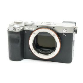 【中古品】《並品》 SONY α7C ボディ ILCE-7C シルバー 【ビューファインダーユニット・ファインダーカバー・コントロールホイールスイッチ部品交換/各部点検済】 [ デジタルカメラ ]
