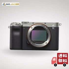 SONY(ソニー) フルサイズ ミラーレス一眼カメラ α7C ボディ(レンズなし) シルバー ILCE-7C S