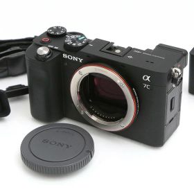【中古】【美品】ソニー α7C ILCE-7C ボディ [ブラック] CA01-B6873-3Y1B SONY Eマウント フルサイズ 5軸手ブレ補正 EVF 中古