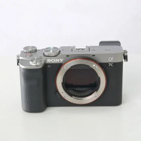 【中古】 (ソニー) SONY α7C ILCE-7C S アルフア7C シルバー ボディ 【中古カメラ デジタル一眼】 ランク：AB