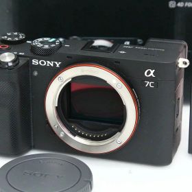 【中古】【良品】ソニー α7C ILCE-7C ボディ [ブラック] CA01-R6401-2K3 SONY Eマウント フルサイズ 5軸手ブレ補正 EVF 中古