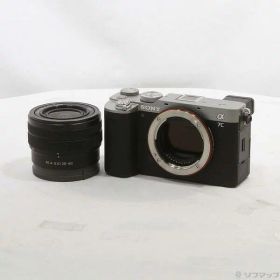 【中古】SONY(ソニー) α7C ズームレンズキット シルバー ILCE-7CL S 【276-ud】