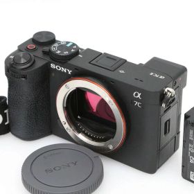 【中古】【美品】ソニー α7C II ILCE-7CM2 ボディ [ブラック] CA01-D811-4B2B SONY Eマウント フルサイズ 5軸手ブレ補正 EVF 中古