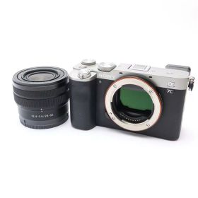 【中古品】《良品》SONY α7C ズームレンズキット ILCE-7CL【SDスロット・ファインダーカバー部品交換/2群・3群レンズ交換修理/各部点検済】[デジタルカメラ]