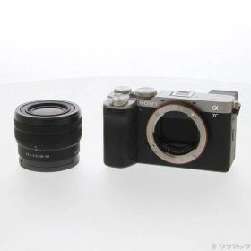 【中古】SONY(ソニー) α7C II ズームレンズキット シルバー ILCE-7CM2L S 【368-ud】