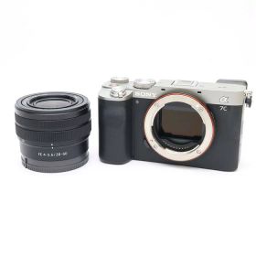 【中古品】《良品》 SONY α7C ズームレンズキット ILCE-7CL シルバー [ デジタルカメラ ]