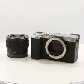 【中古】SONY(ソニー) α7C ズームレンズキット シルバー ILCE-7CL S 【262-ud】