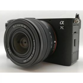 【中古】SONY α7C II ズームレンズキット ブラック ILCE-7CM2L(B)【津田沼】保証期間1ヶ月【ランクA】