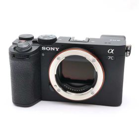 【中古品】 《良品》 SONY α7C II ボディ ILCE-7CM2 B ブラック 【端子カバーユニット・アイピース・ファインダーユニット部品交換/各部点検済】 [ デジタルカメラ ]