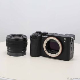 【中古】SONY(ソニー) α7C II ズームレンズキット ブラック ILCE-7CM2L 【198-ud】