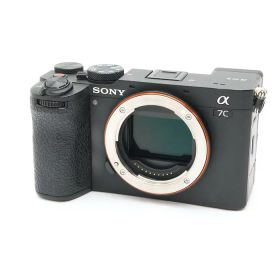 【中古品】 《並品》 SONY α7C II ボディ ILCE-7CM2 B ブラック 【ファインダーカバー部品交換/各部点検済】 [ デジタルカメラ ]