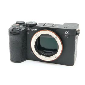 【中古品】 《並品》 SONY α7C II ボディ ILCE-7CM2 B ブラック 【SDスロット部品交換/各部点検済】 [ デジタルカメラ ]