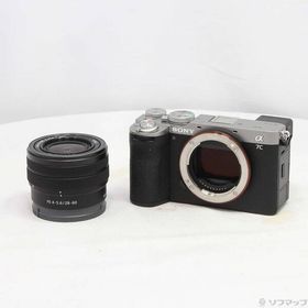 【中古】SONY(ソニー) α7C II ズームレンズキット シルバー ILCE-7CM2L S 【258-ud】