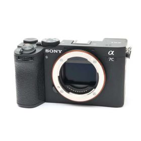 【中古品】 《良品》 SONY α7C II ボディ ILCE-7CM2 B ブラック 【SDスロット部部品交換/各部点検済】 [ デジタルカメラ ]