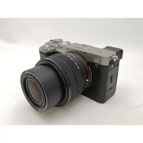 【中古】SONY α7C ズームレンズキット ILCE-7CL シルバー【新宿2】保証期間1ヶ月【ランクB】