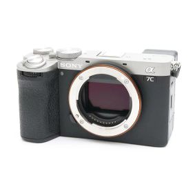 【中古品】 《良品》 SONY α7C II ボディ ILCE-7CM2 S シルバー 【SDスロット・ファインダーカバー部品交換/各部点検済】 [ デジタルカメラ ]