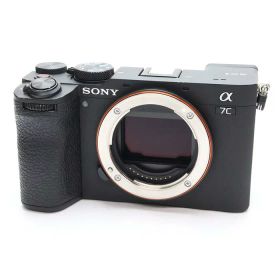 【中古品】 《並品》 SONY α7C II ボディ ILCE-7CM2 B ブラック 【SDスロット・ファインダーカバー部品交換/各部点検済】 [ デジタルカメラ ]
